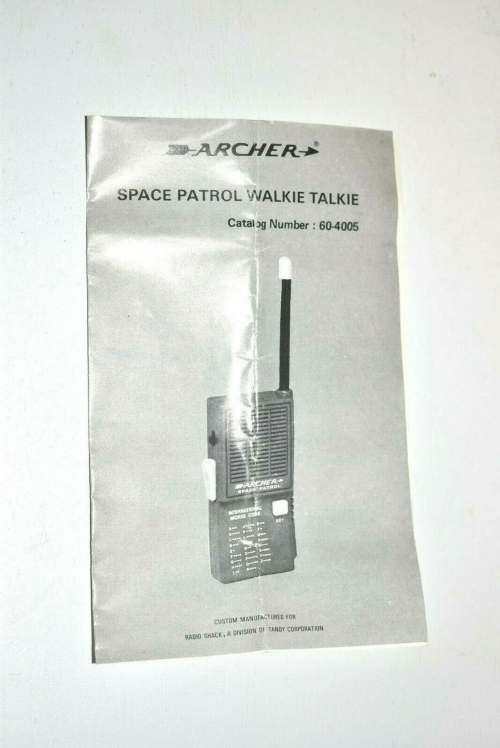 Archer 60-4005 book
